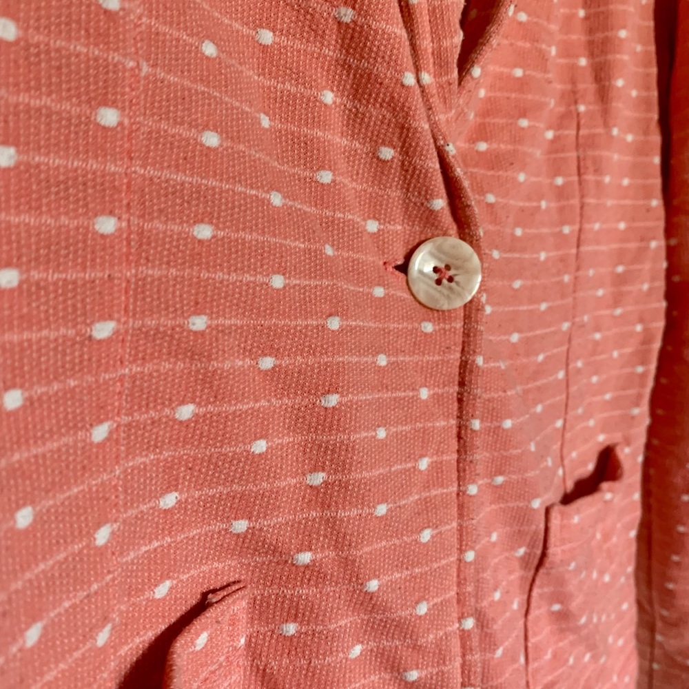 Peach pink casual Blazer 
UK Size - 14